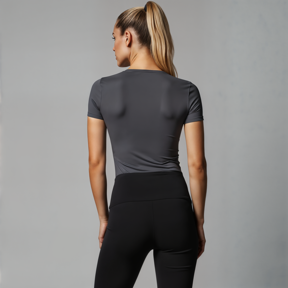 The Performance Underscrub Shortsleeve Gray