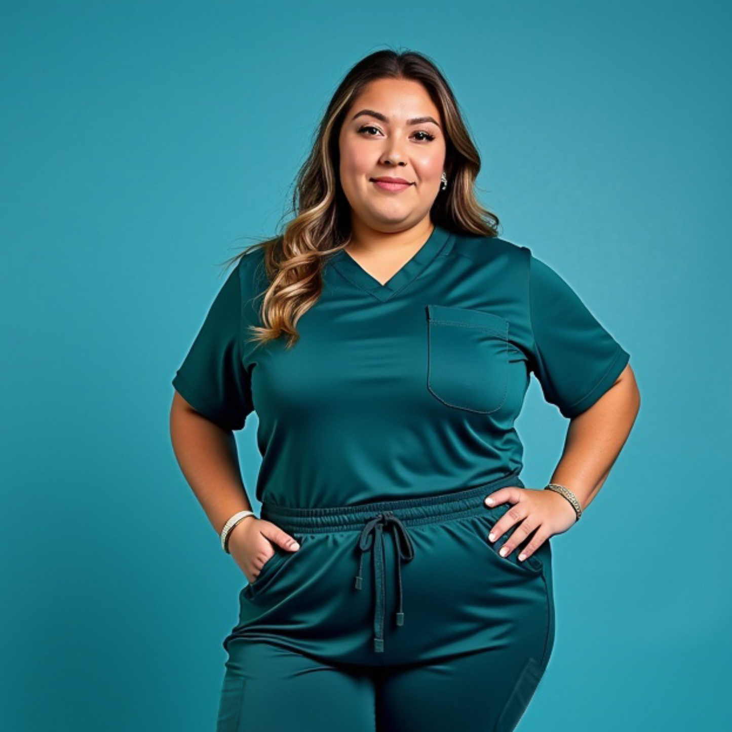 Women's Caribbean Blue Top