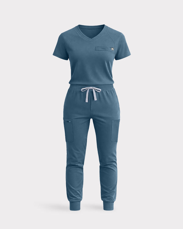 Model in scrubs
