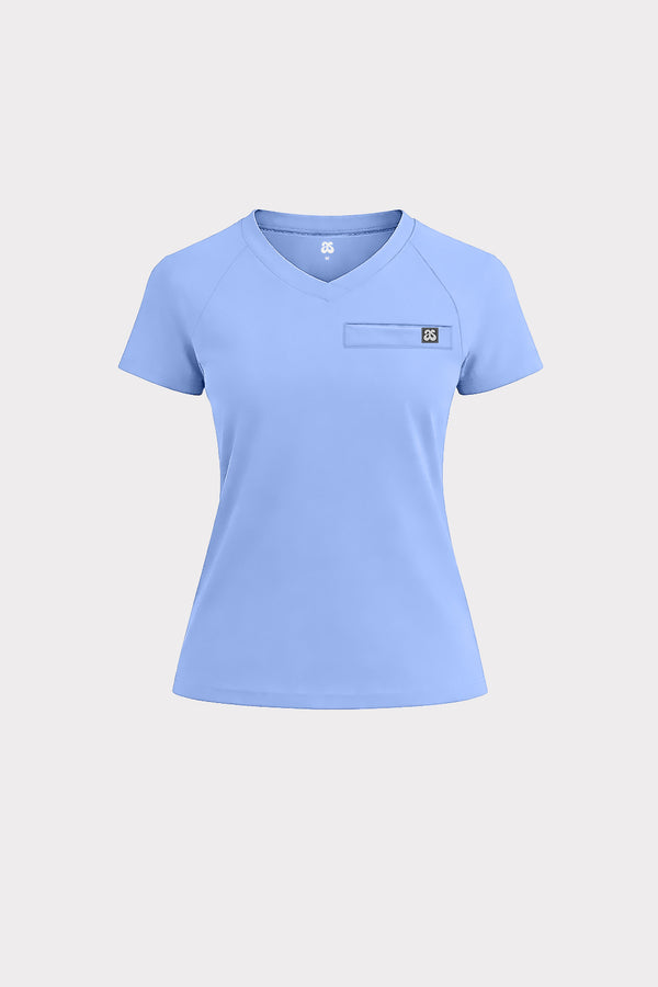 Model in scrubs