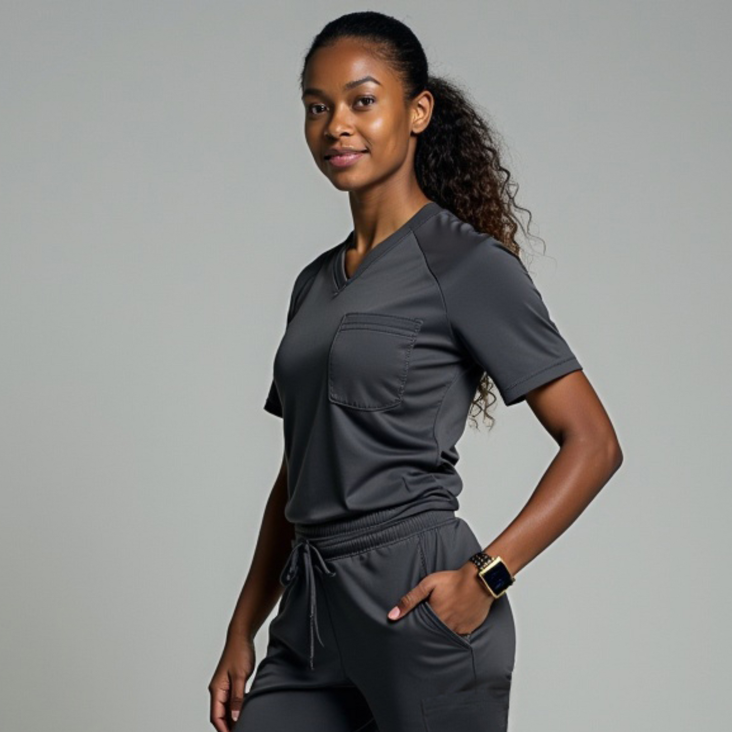 Women's Gray Top