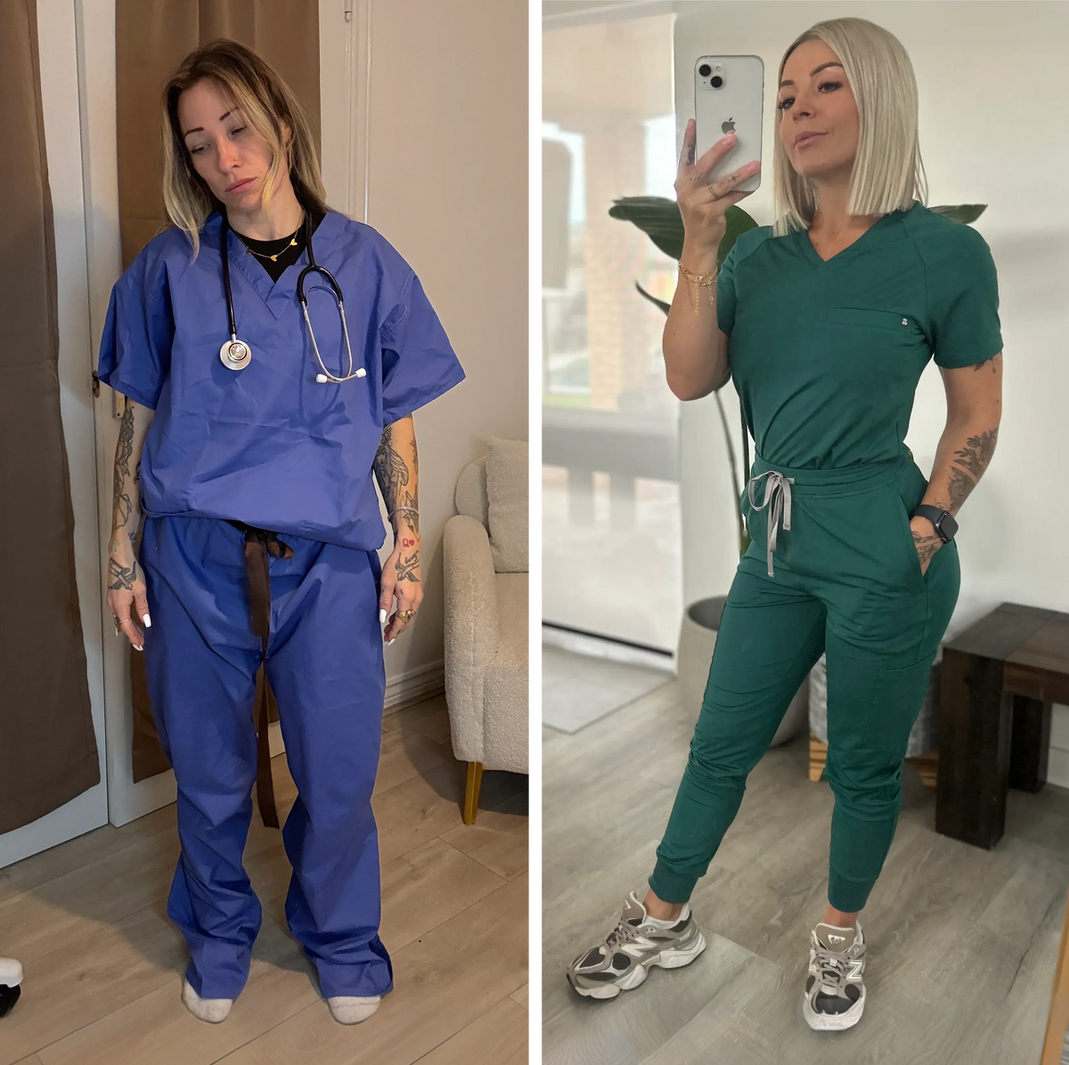 SCRUBS THAT FINALLY MAKE YOU LOOK GOOD AT WORK