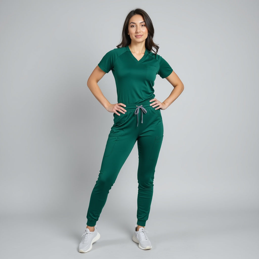 Amara Performance Scrub Jogger 2.0 Hunter Green