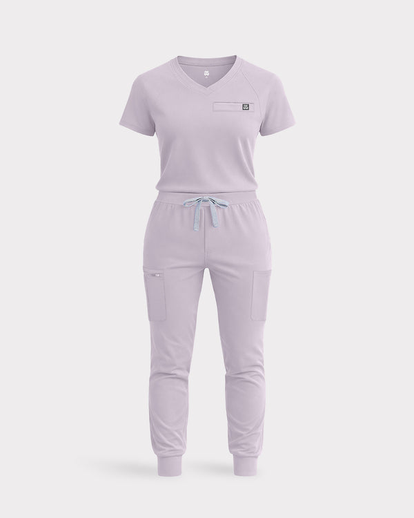 Model in scrubs
