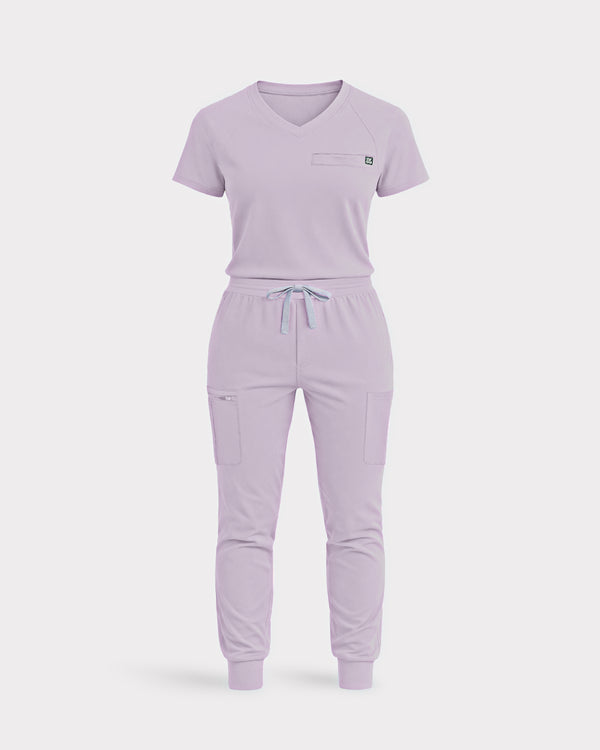 Model in scrubs